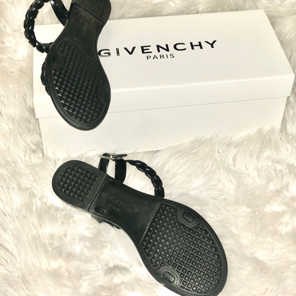 GIVENCHY Rubber Chain-Link Sandals - Picture 3 of 4